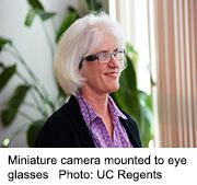 Mini-Camera Mounted on Glasses Helps Blind 'Read'