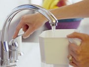 'Hard' Tap Water Linked to Eczema in Babies